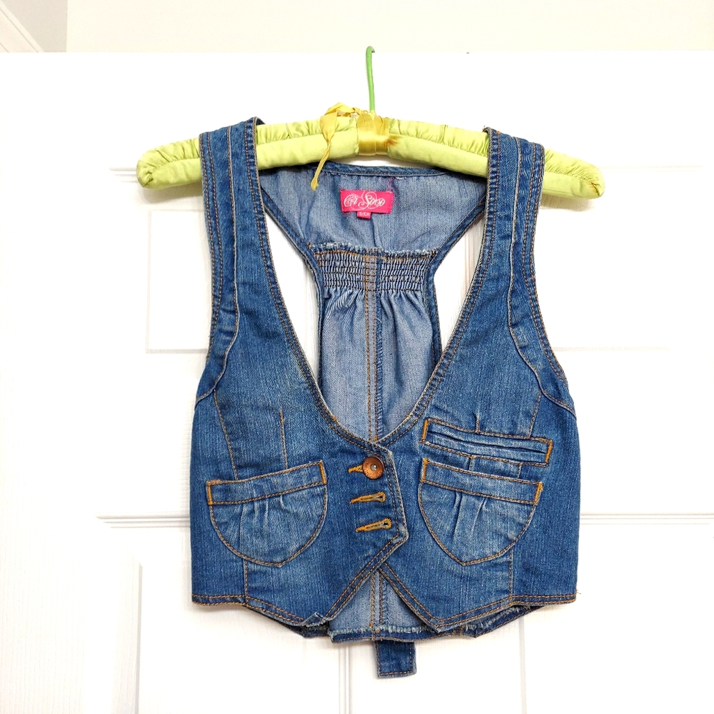 Denim vest